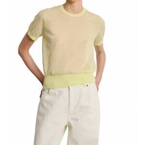 NEW SOEUR dua top in acid yellow